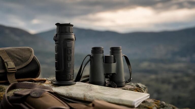 Monocular térmico para caza con equipo de campo
